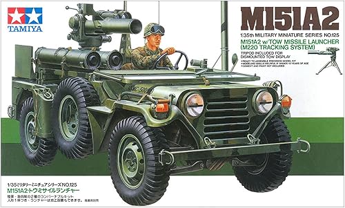 Miniatura 2 de TAMIYA 135 US M151A2 WRemolque lanzador de misiles