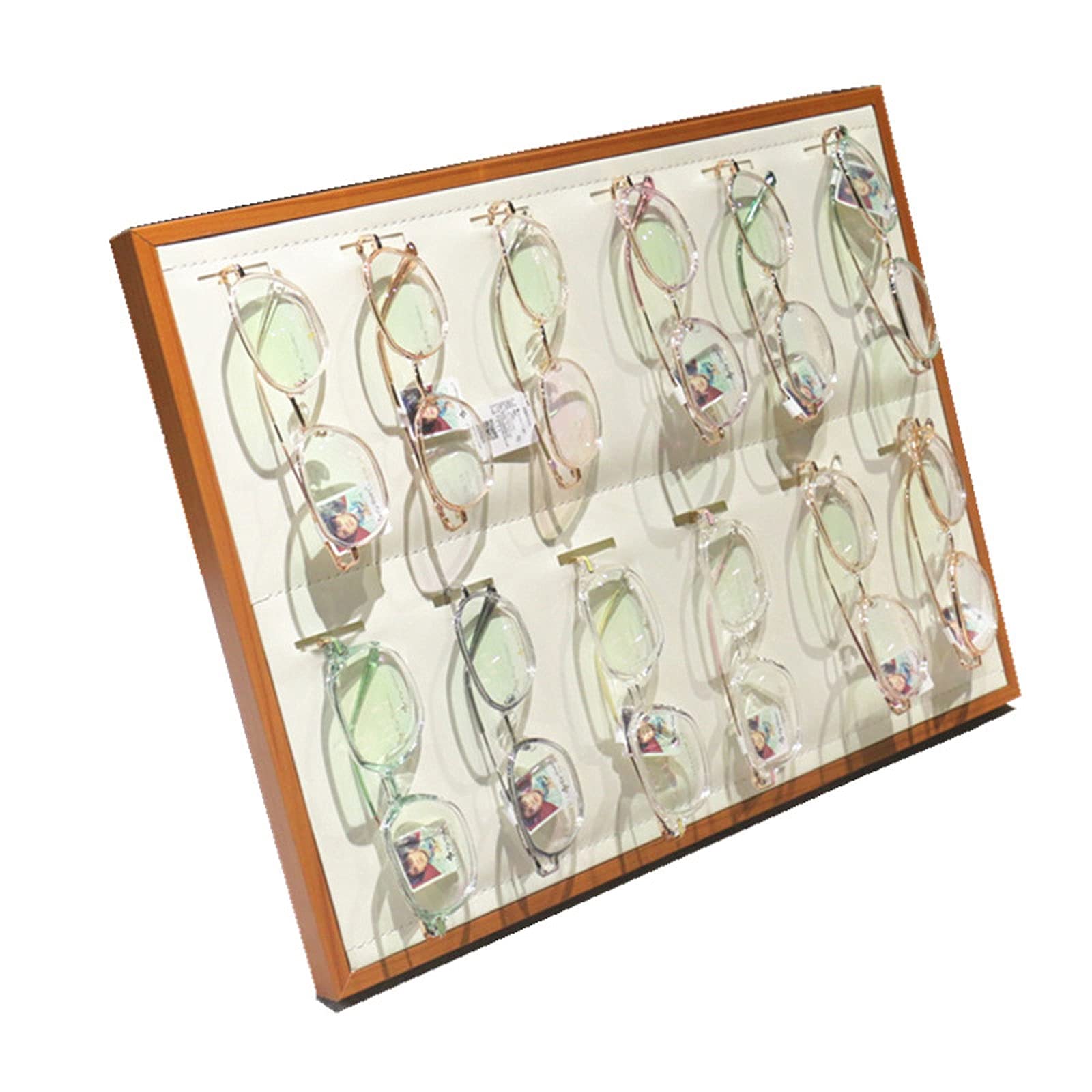 Espositore per Occhiali da Sole 12/16/18 pezzo Occhiali da sole Eyewear Eye Astrisci Display Caso Caso Stand Sunglasses Stoccaggio Organizzatore Occhiali da vista Display Caso STOCCAZIONE EYEWEAR Per