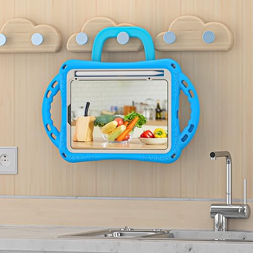 Miniatura 5 de BATYUE Funda para iPad Mini 6  Bonita funda protectora de astronauta para Apple 2021 iPad Mini (6 generación) de 8.3 pulgadas con soporte giratorio