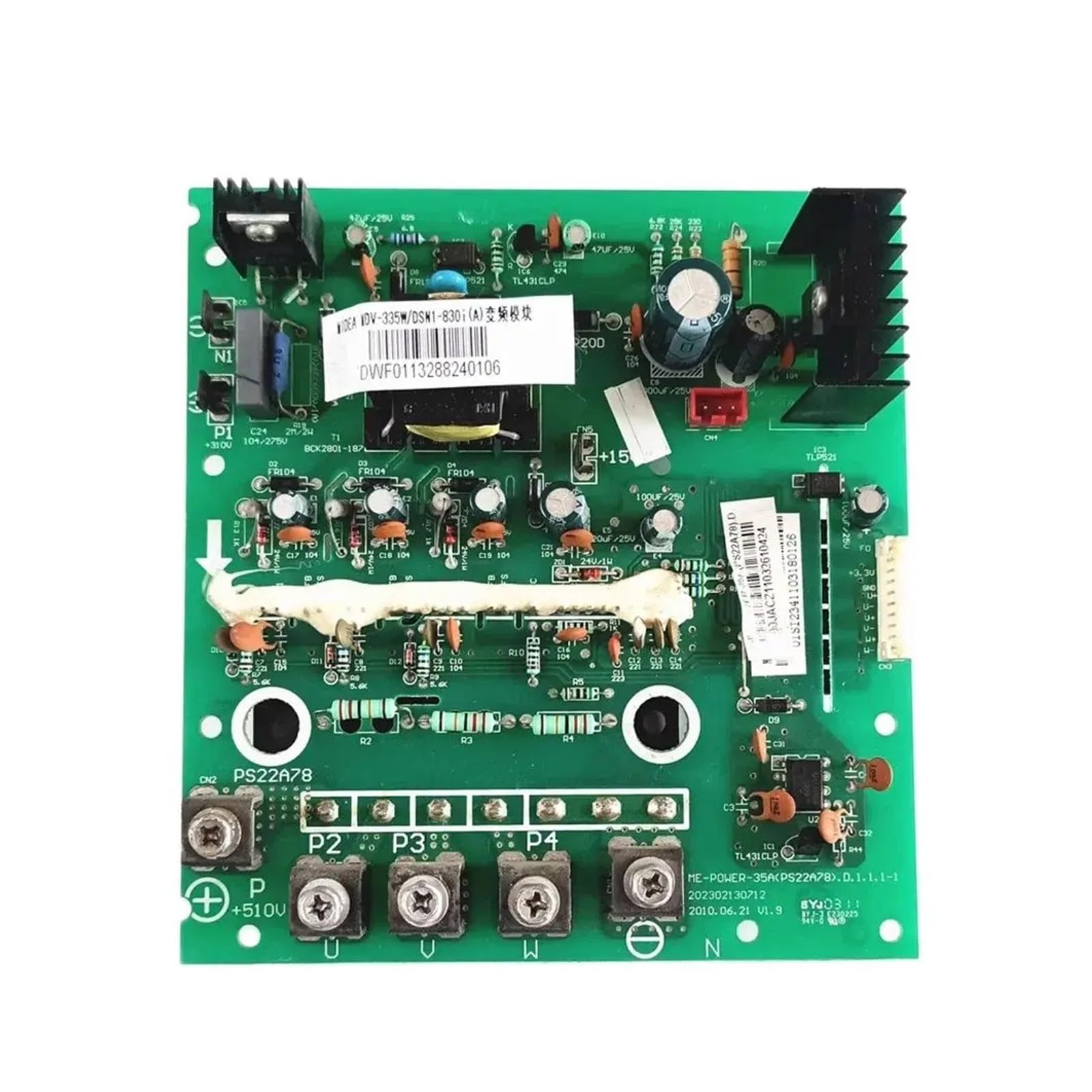 Niufenggeo One Color Me-Power-35A(Ps22a78).D.1..1-1 Motherboard Inverter Control Module Pcb ，Compatible For Midea， Air Conditioner Accessories Inverter Module