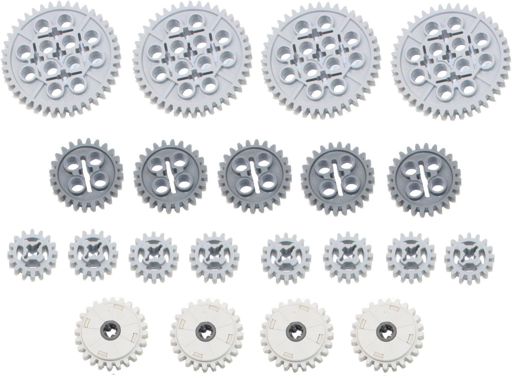 LEGO21pc Technic 16 24 40 tooth gear CLUTCH set (Mindstorms nxt robot EV3 lot pack)