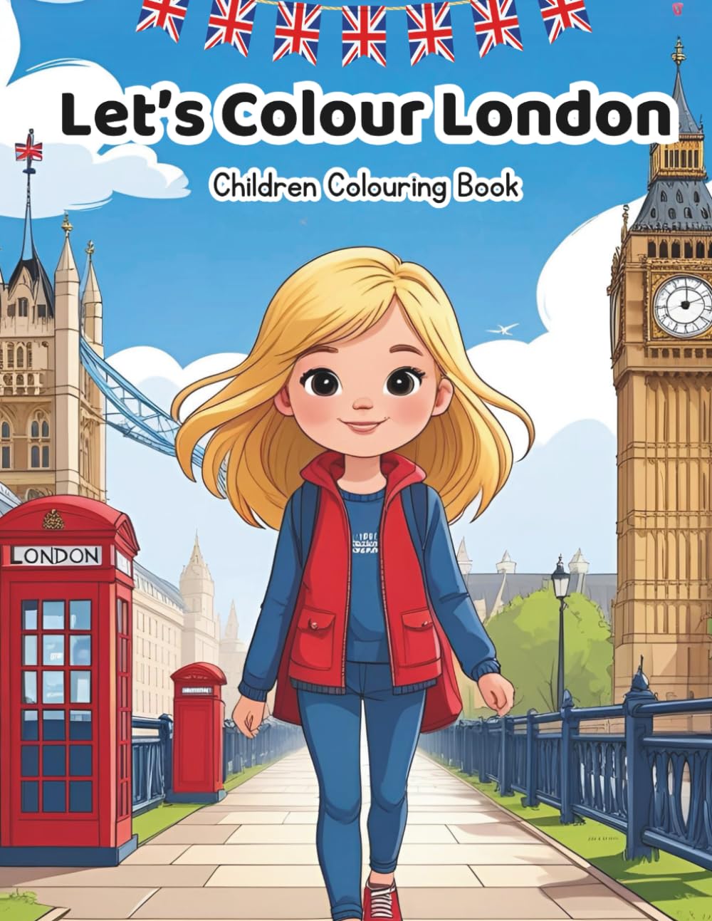 Let’s Colour London – A Children’s Colouring Book with Fun Facts!: Discover London through art and curiosity!