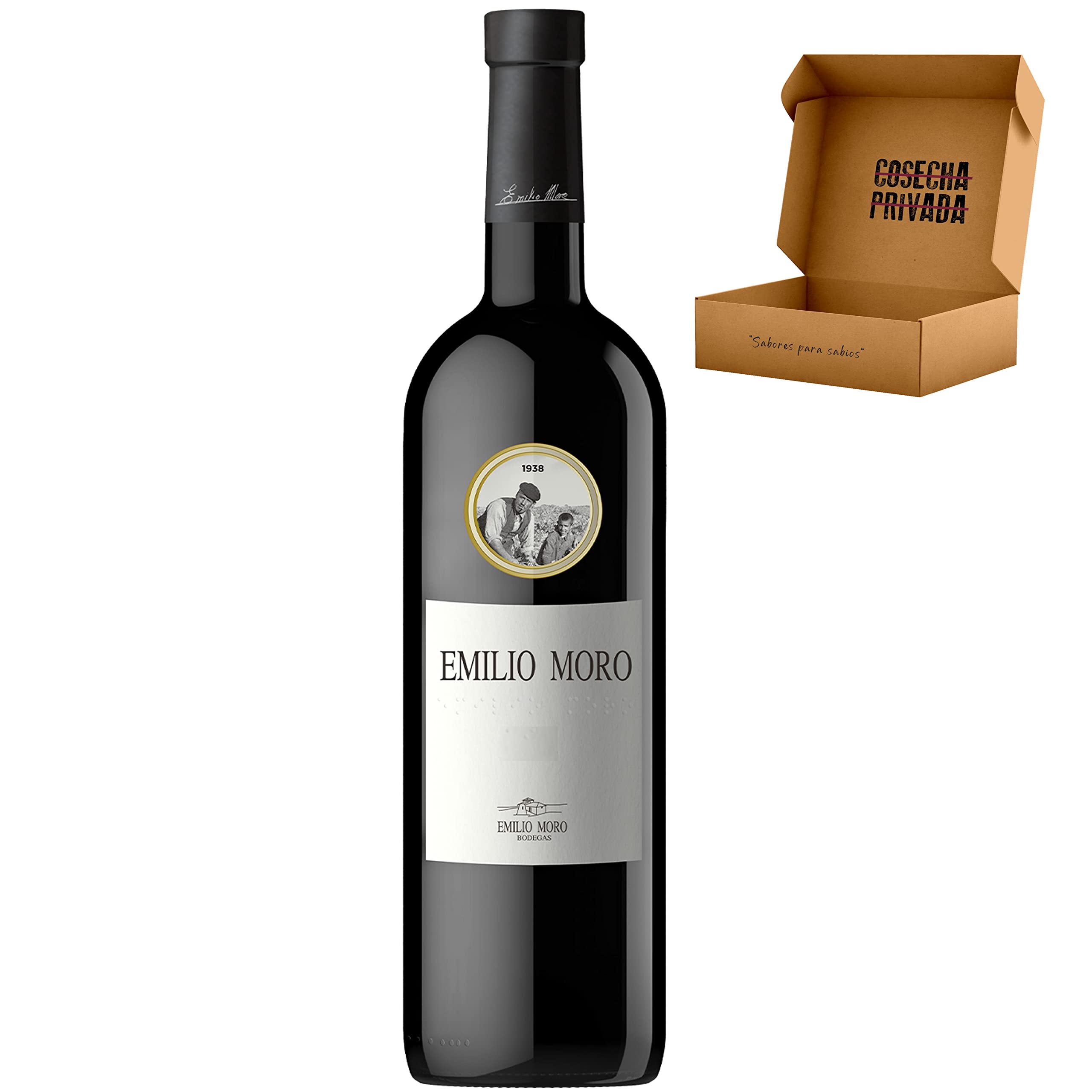 Emilio Moro - Envío 24 h - Vino Regalo Ribera del Duero - Cosecha Privada (3 x Botella 75 cl, Emilio Moro)
