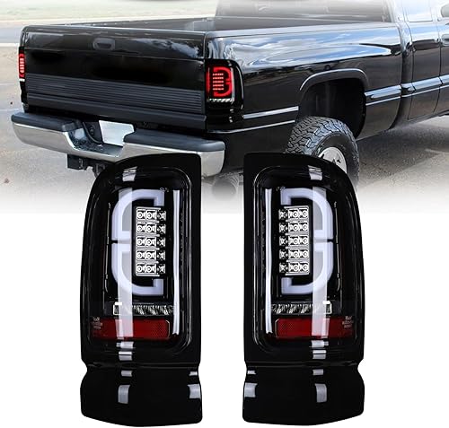 Nixon Offroad Luces traseras LED para Dodge Ram 1500 2500 3500 1994-2001 (incluyendo para Dodge Ram 25003500 2002, para Dodge Ram 4000 1995-2002),