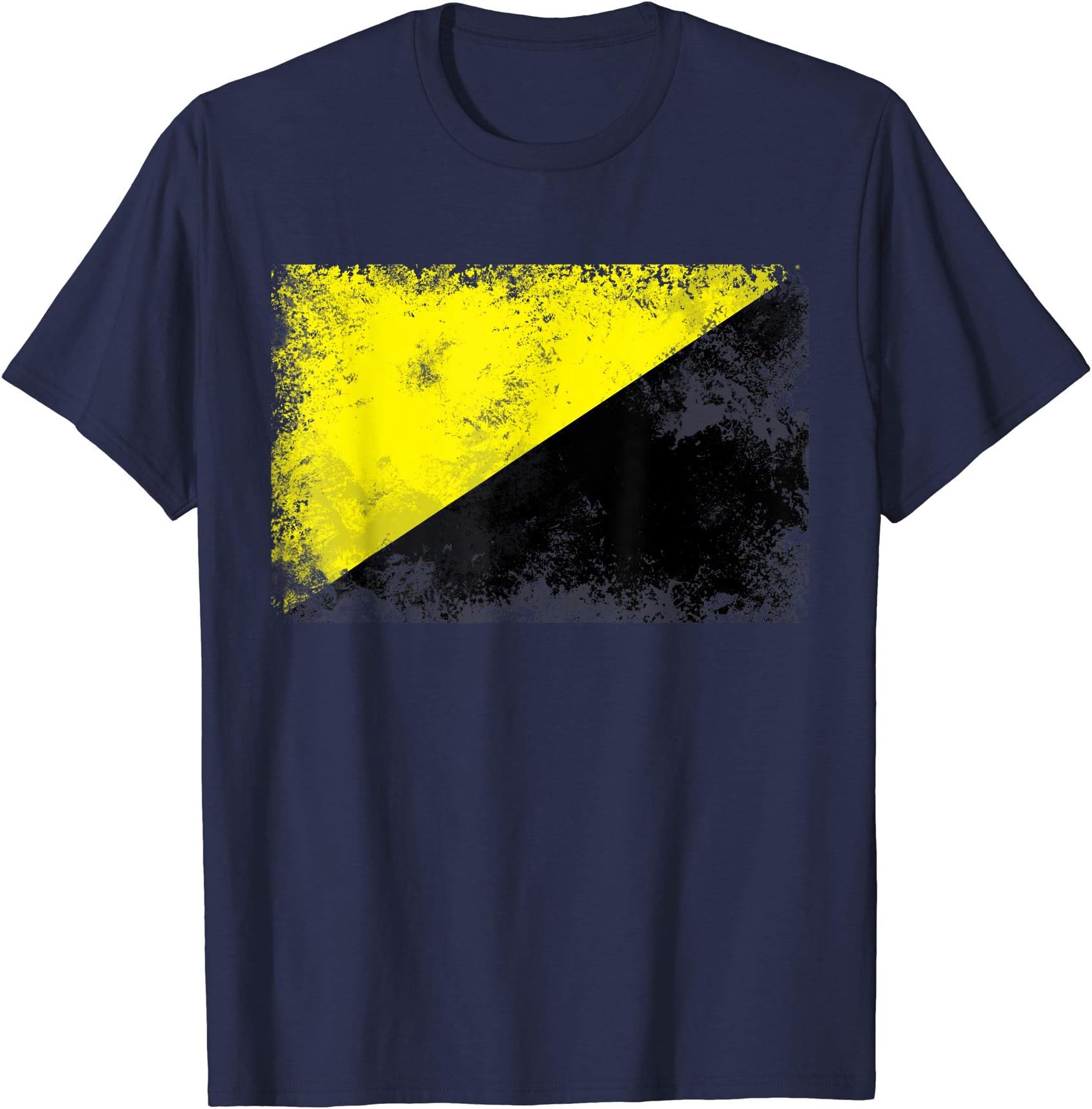 AnCap GearAnarcho Capitalist Distressed Flag Tee AnCap TShirt T-Shirt