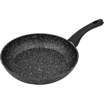 Blackmoor Home 28 cm Scratch Resistant Non-Stick Frying Pan Black Lightweight aluminium body with bakelite handle; for gas electric ceramic and halogen hand wash only