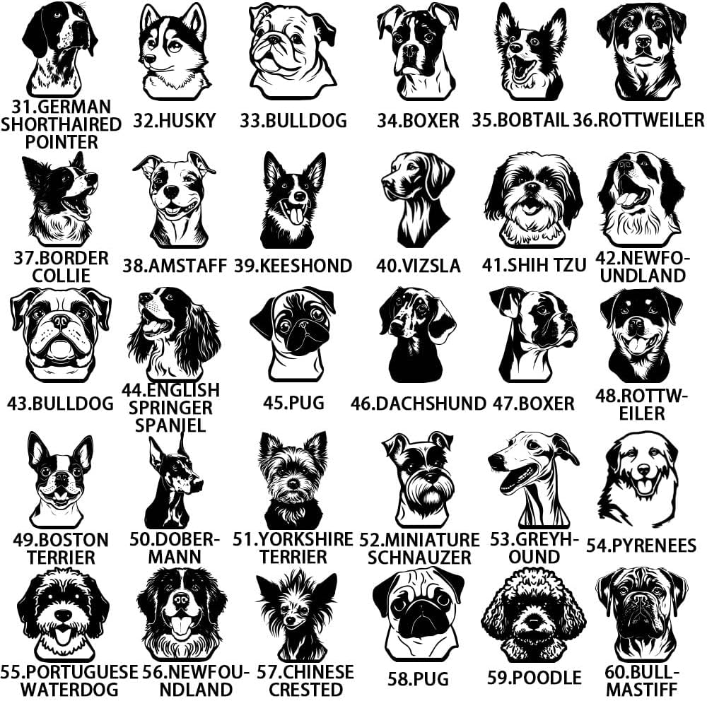 Custom Dog Breed Name Bookmarks for Women Men Personalized Metal Bookmark Unique Gifts for Book Lovers Cute Book Marks for Reading Kids Customize Book Mark Girls Funny Reading Accessories Book Markers - Image 6