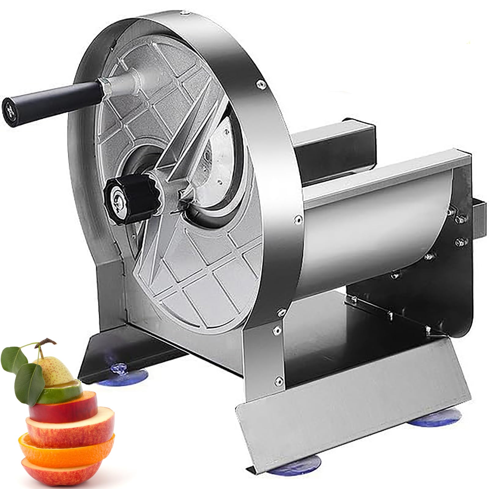 Slicer de légumes manuel pour couper de grandes quantités rapidement de 0-12 mm