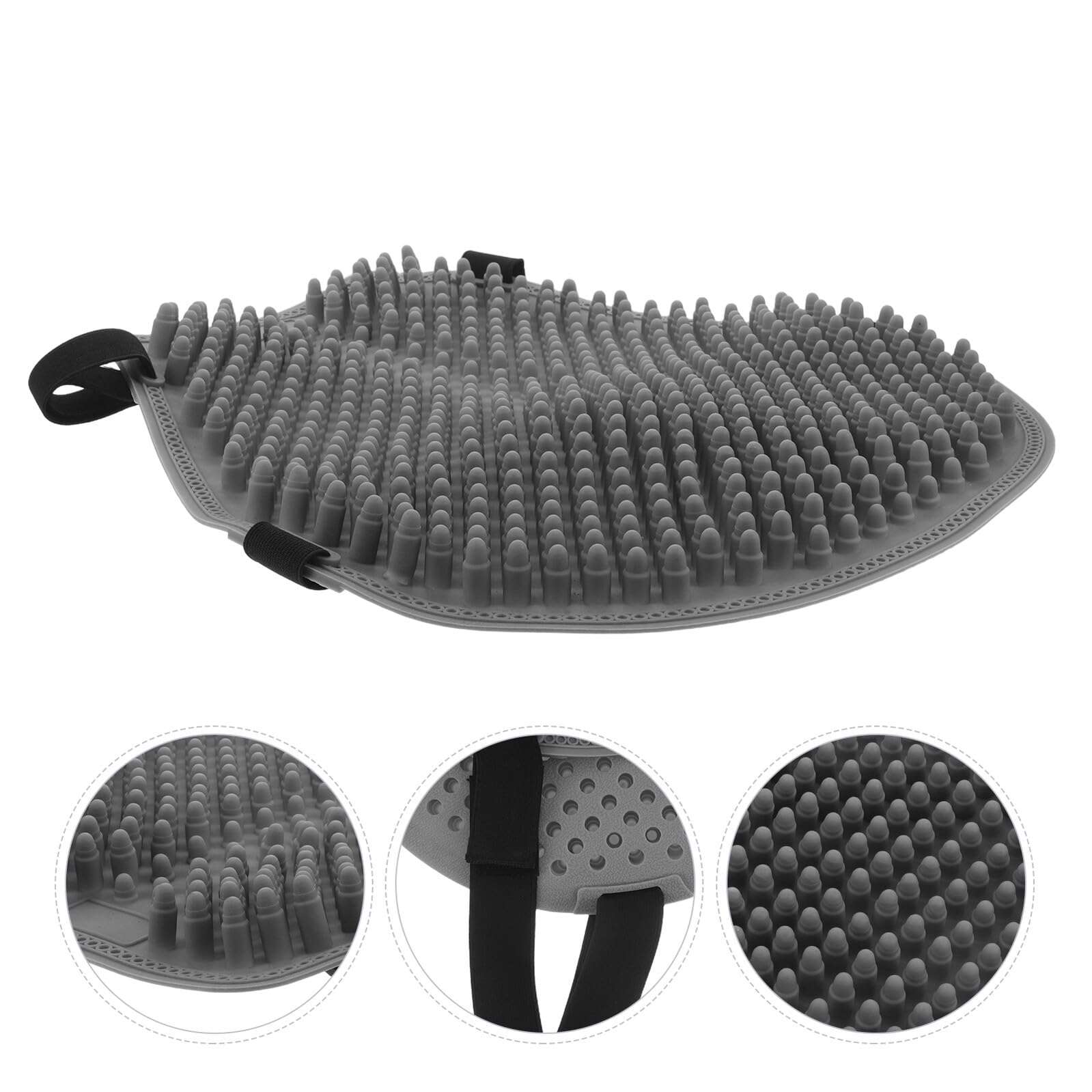 Cuscino per Sella Moto in Silicone Antiscivolo e Traspirante Coprisedile Imbottitura Spessa Antiurto Protezione Ergonomica per Viaggi Lunghi e Comfort Ottimale