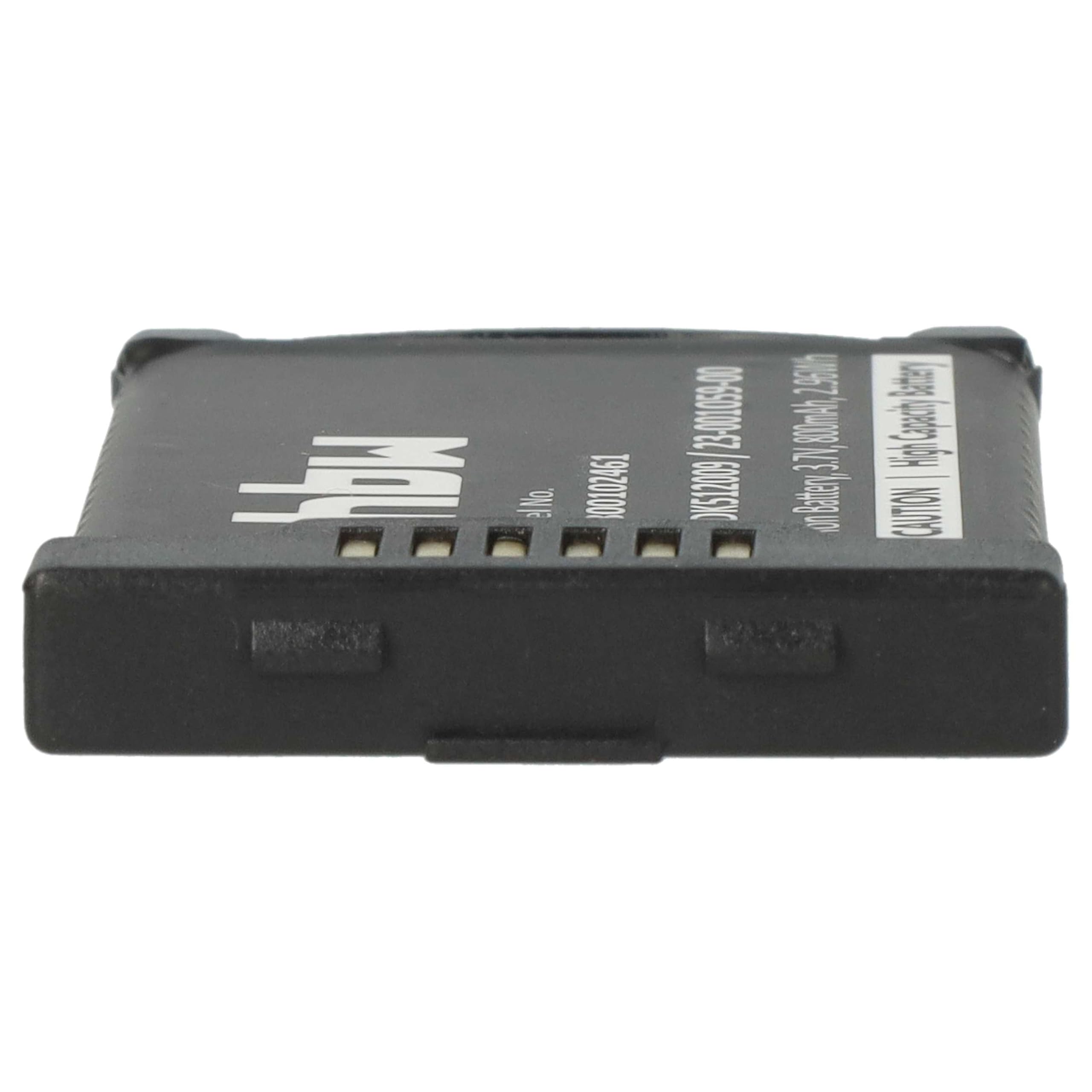 vhbw 5X Batterie Compatible avec Mitel 612d, 622d, 632d, 620d, 622dt, 610d, 612dt, 630d, 600d téléphone Fixe sans Fil (800mAh, 3,7V, Li-ION)