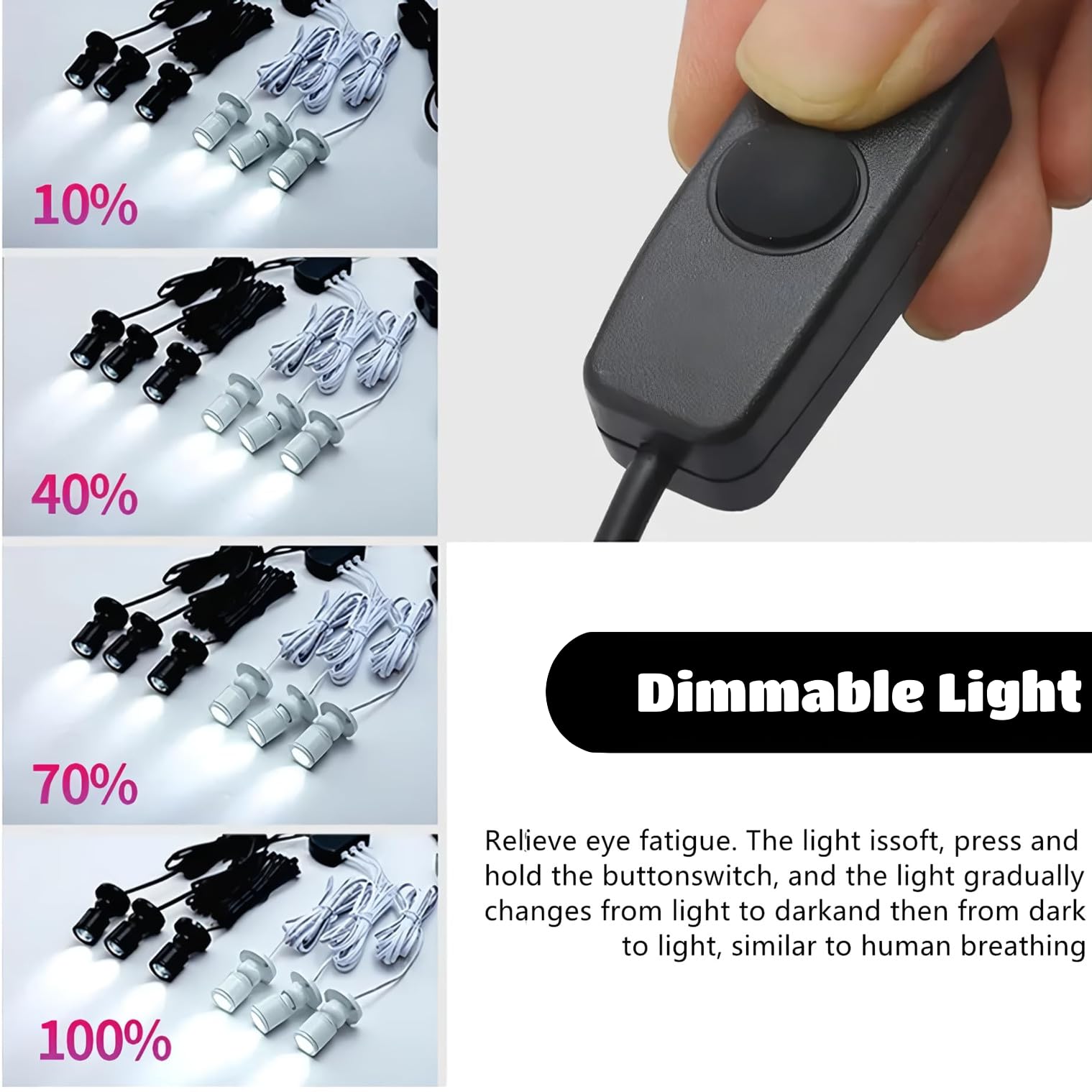 Showlite FLP-5x8W Spots 4 x Set incl. Showlite Master Pro USB, Statief