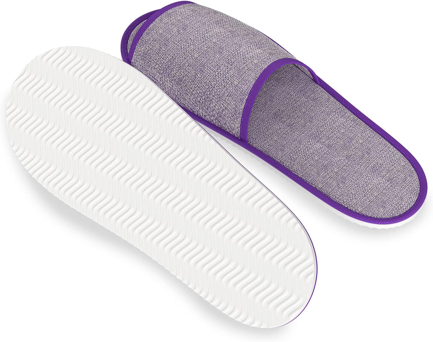 Maeline Zapatillas de spa, antideslizantes, desechables, al por