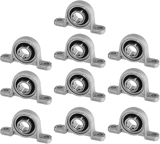 yeacher Bloco De Descanso De Rolamento De Esferas De Metal KP001 Montado Rolamentos De Esferas de Diâmetro Do Núcleo 12mm 3D Acessórios Da Impressora Pacote de 10 pcs