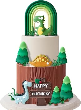 Dinosaur Cake Topper Dinosaur Theme Party Supplies