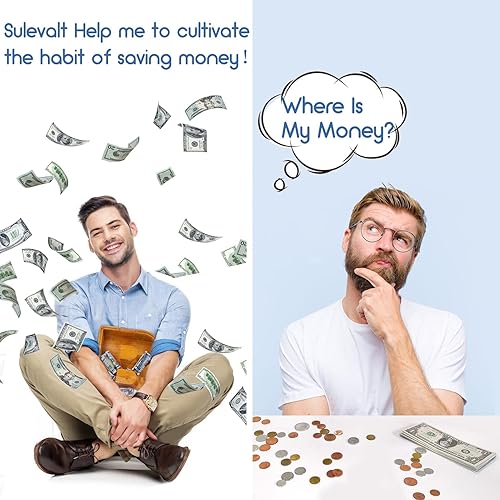 Miniatura 7 de Alcancía de madera personalizada, (nombre grabado con láser) tanque creativo de almacenamiento de letras del alfabeto inglés de veintiséis letras