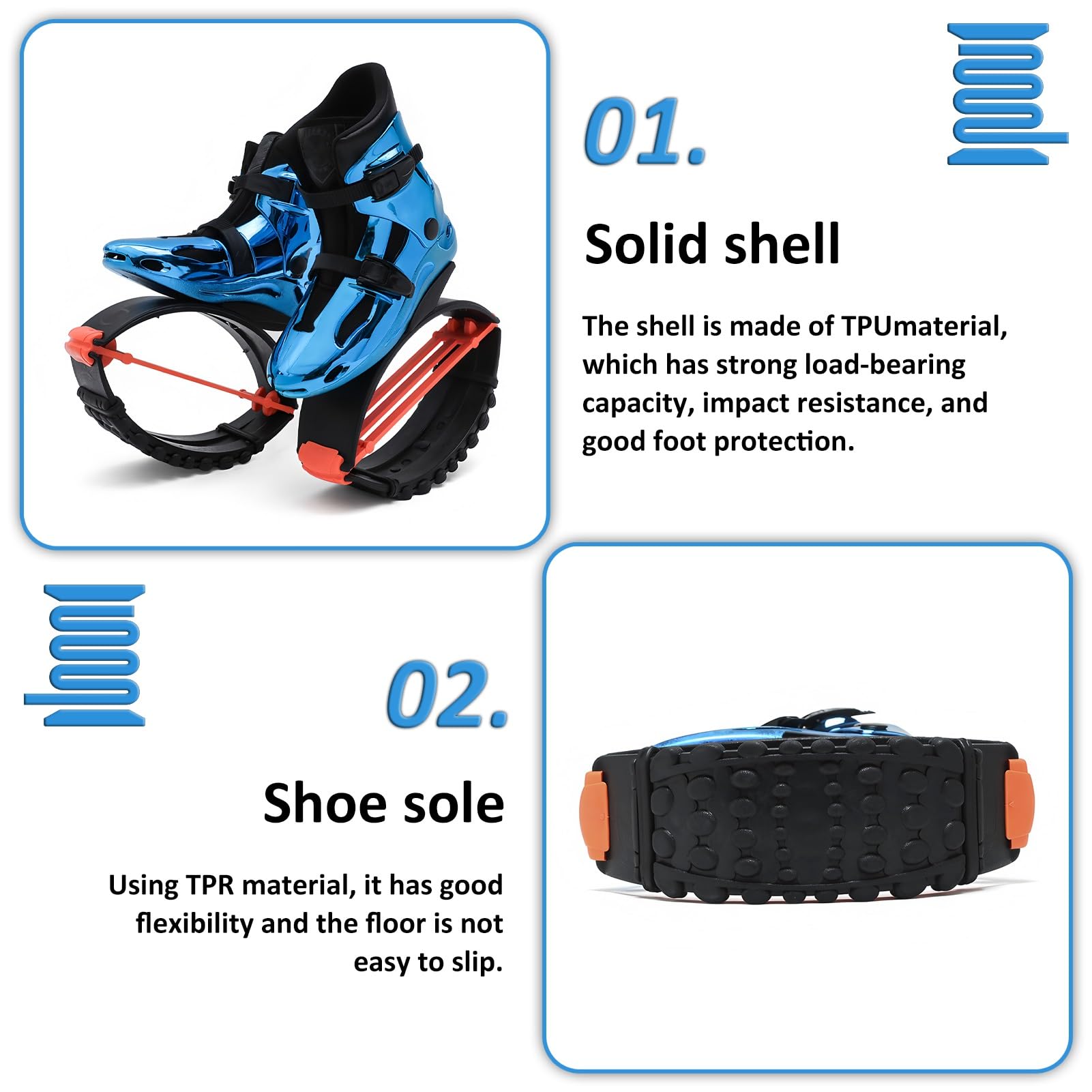 Känguru-Springschuhe Für Männer Und Frauen, Indoor- Und Outdoor-Sport-Fitnesstrainings-Mondschuhe, Komfortables Design