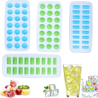 Silikon Eiswürfelform Eis Eiswürfelschale Diy Eiswürfel Mit Deckel Ice Tray Ice Cube Deckel Ice Cube Luftdicht Eiswürfelbe...