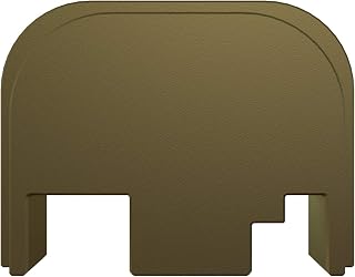 Rear Slide Cover Back Plate for Glock Gen 1-4 - Olive Drab - for Glock G17 G19 G21 G22 G23 G24 G26 G27 G29 G30 G31 G32 G33 G34 G35 G36 G37 G38 G39 G40 G41 G45