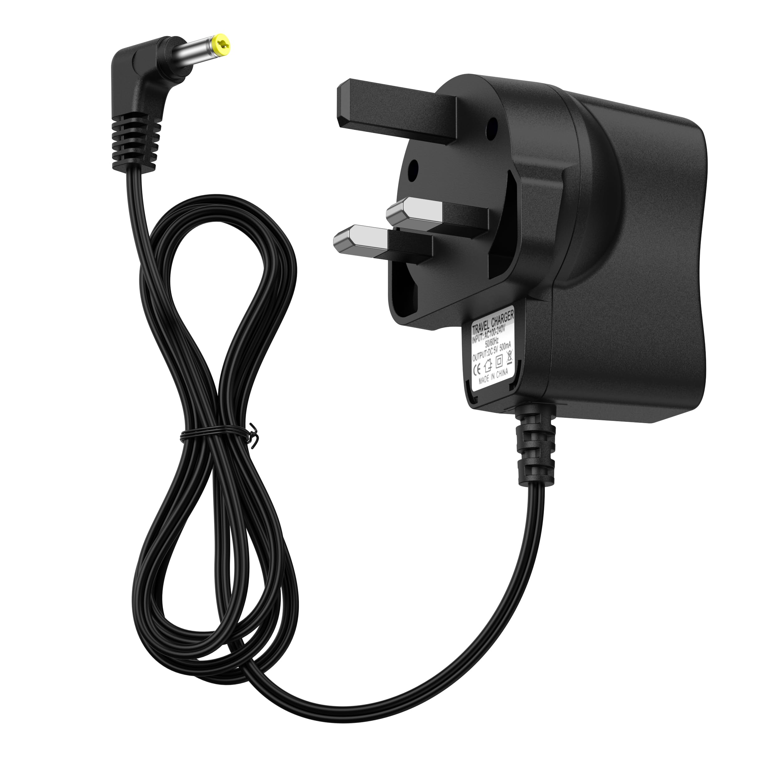Charger for Sony PSP/PSP Slim Compatible Charger 5v With PSP Wall Charger. Travel Charger Power Adapter Plug (Black)