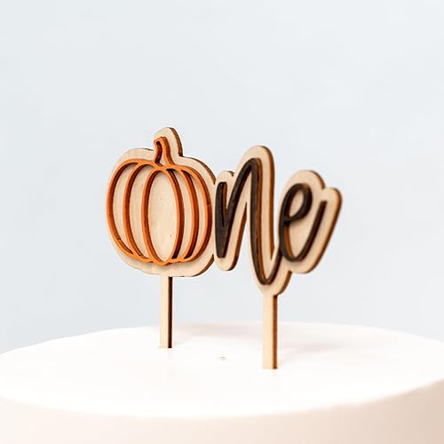 Miniatura 6 de Decoración de pastel de calabaza  Decoración de pastel temática del primer otoño, decoración de pastel de madera con calabaza, decoración de pastel