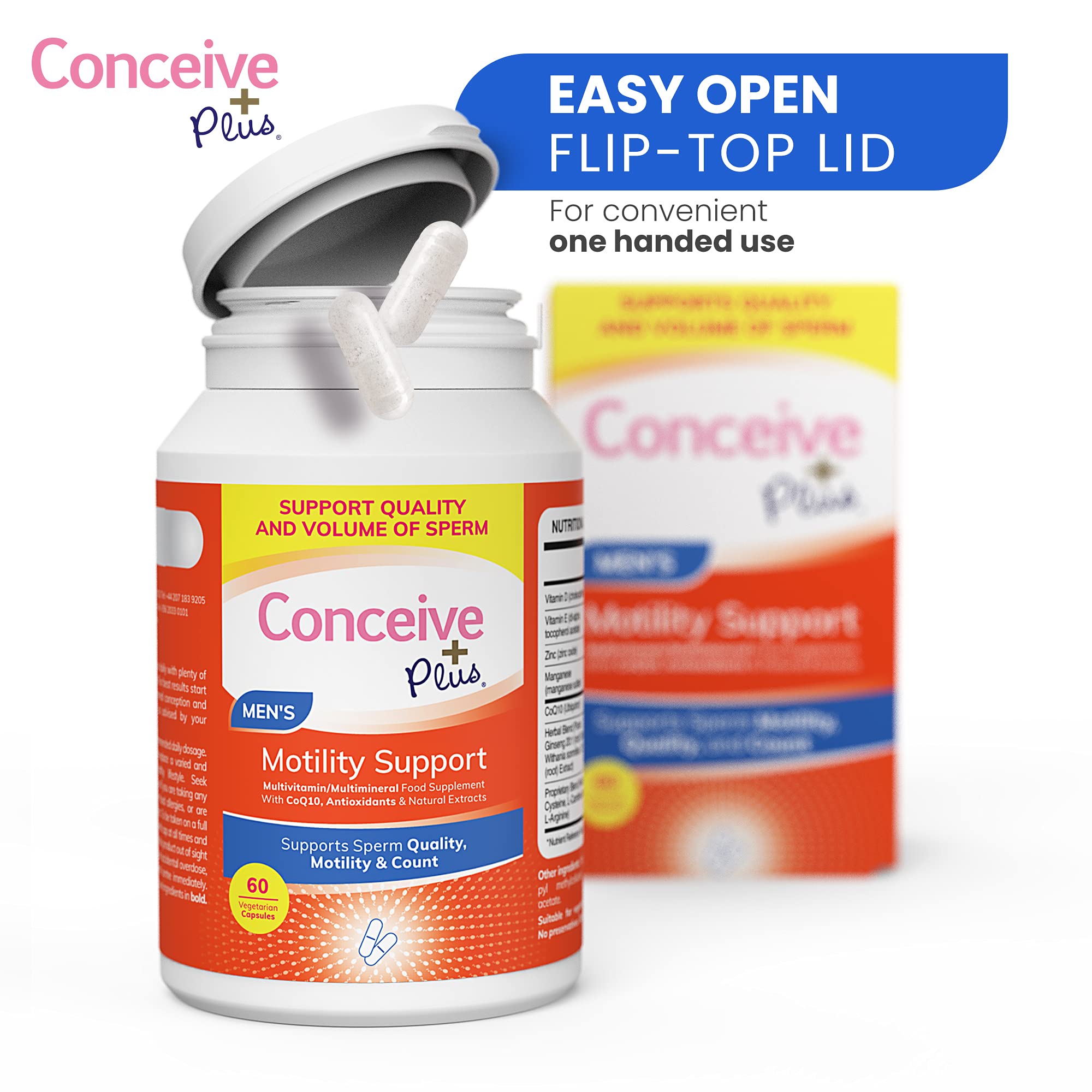 Buy Conceive Plus Motility Supplement for Men Vitamin E, Zinc