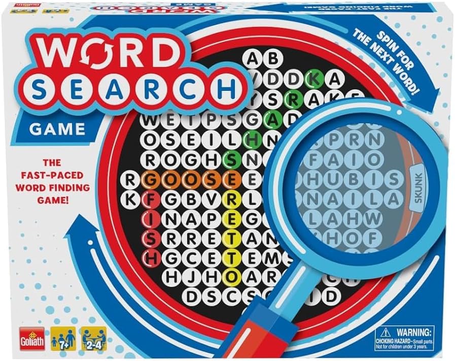 Wordsearch: The Ultimate Multiplayer Wordsearch Game | Fun Word Puzzle Game for All The Family | For 1-4 Players | Ages 7+