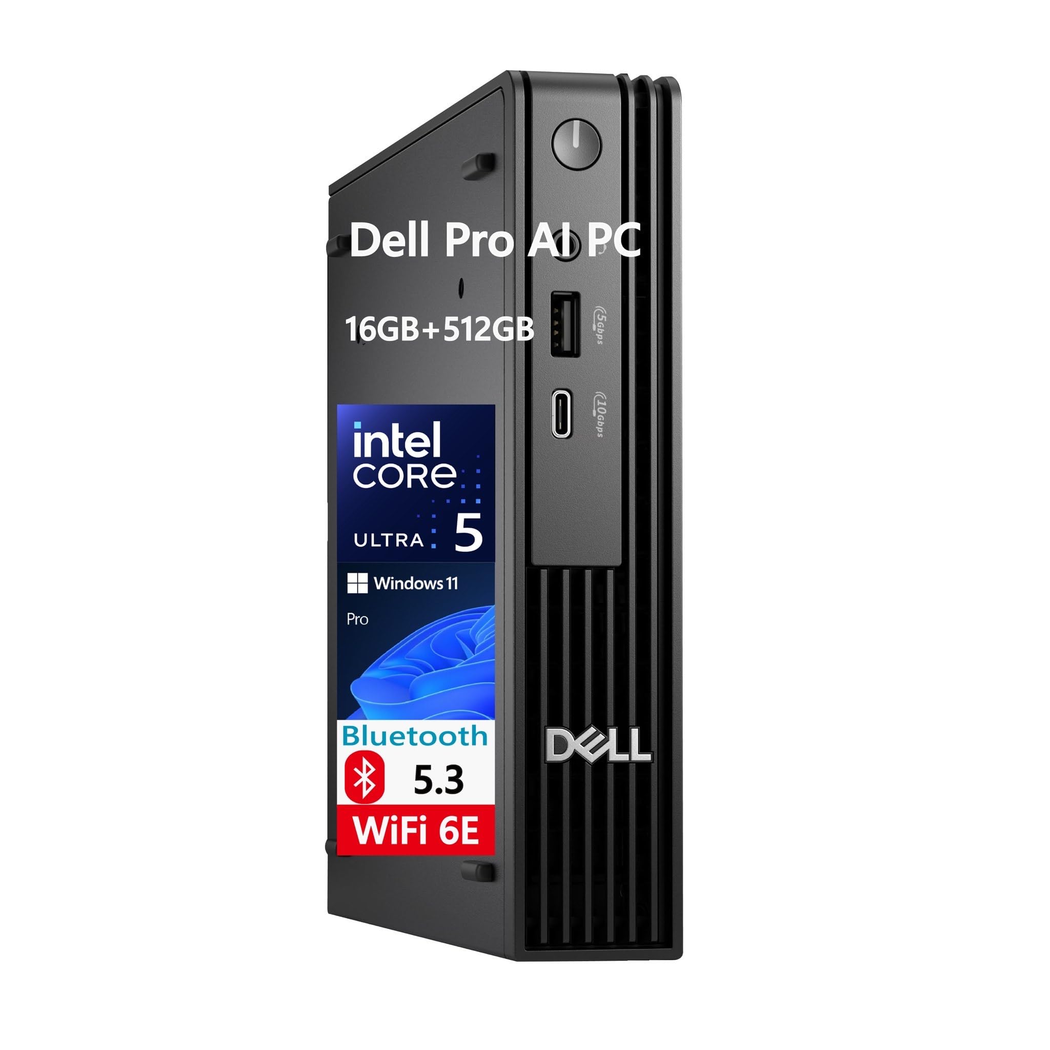 Amazon.com: Dell Pro Micro QCM1250 (Replace OptiPlex) MFF Mini AI