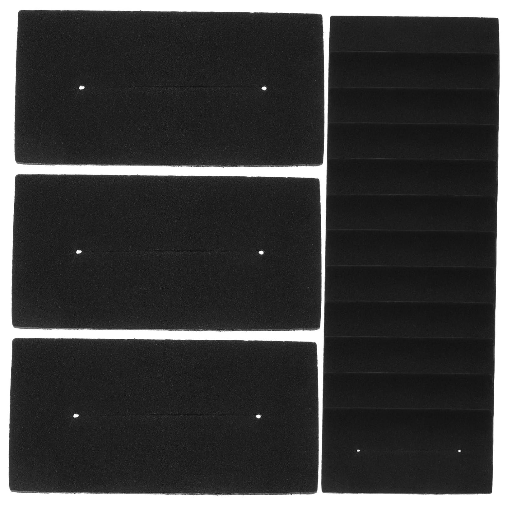 IWOWHERO 75pcs Insulation Cotton Mats for Hair Perm Kit Salon Home Hairdressing Tools Heat Insulation Pad Set