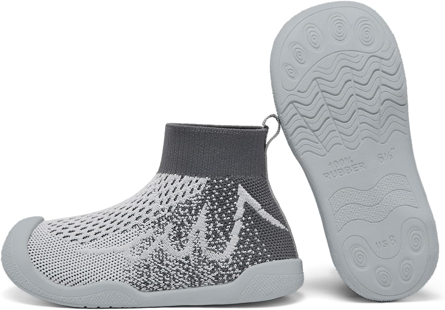 Toddler Socks Wrestling Shoes - Barefoot Wide Last Sports Shoes with Arch Support for Children Aged 2-8, Non Slip Sole and Reinforced Toe, Machine Washable - Image 3