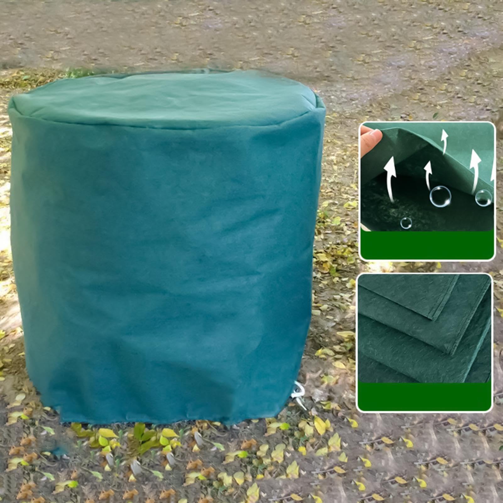 Coperture Antigelo Piante Cordoncino Con 2 Pezzi Protettore | Coperte Antigelo Riutilizzabili Per File per Giardino Serra Aiuola Albero Paesaggio Esterno Frutteto Fattoria