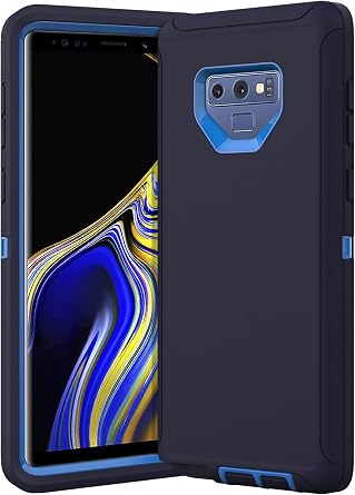 for Samsung Galaxy Note 9 Case,Dropproof Shockproof Heavy Duty Protective for Samsung Note 9 Case, 6.4 inDark Blue