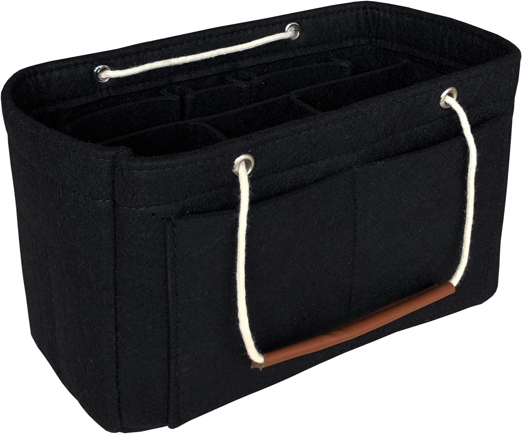 Amazon.co.jp atRise[アットライズ] バッグインバッグ インナーバッグ ガジェットポーチ 縦型 A4 自立 収納ポーチ