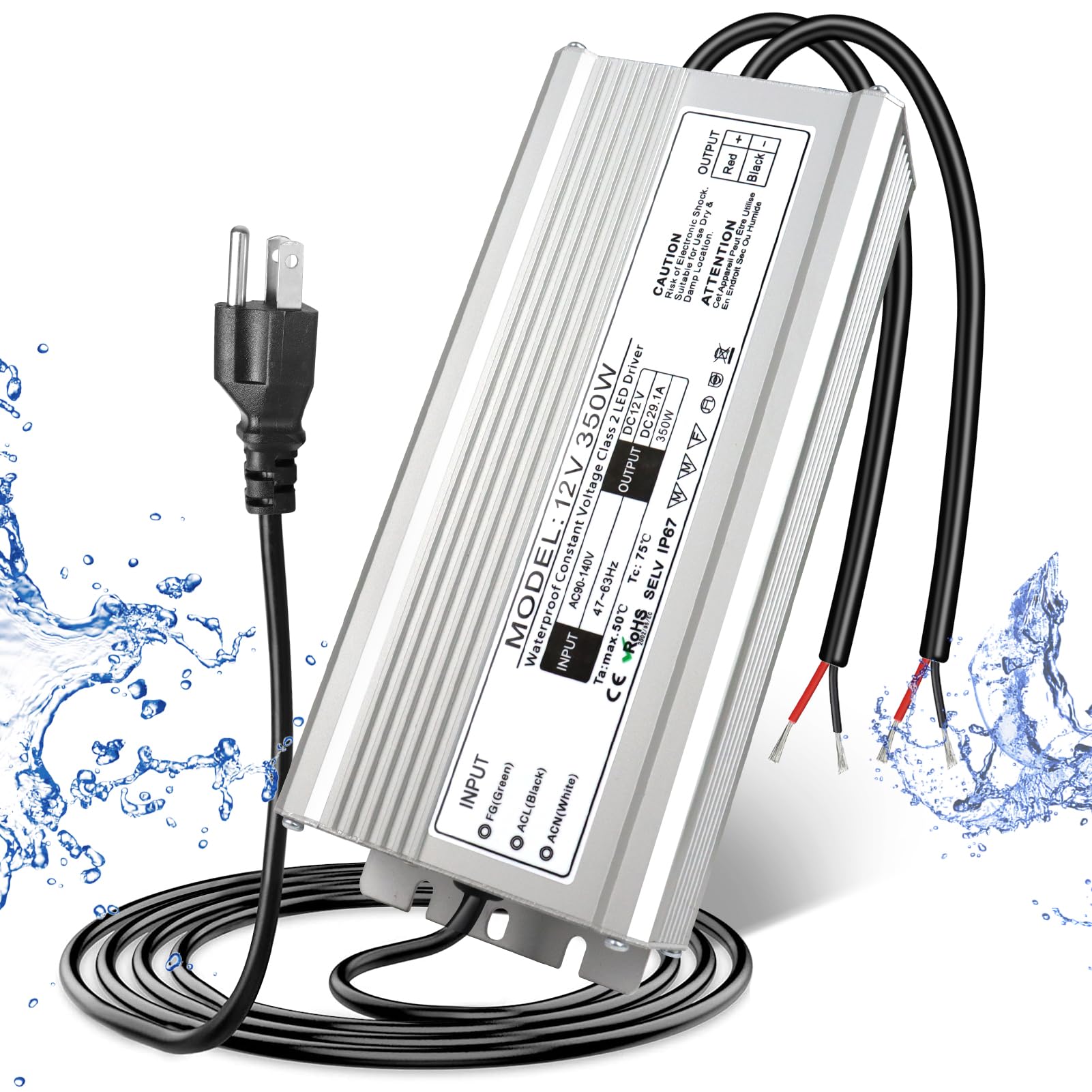 12V LED Power Supply - Waterproof & Durable -22 12V LED Power Supply - Waterproof & Durable -22