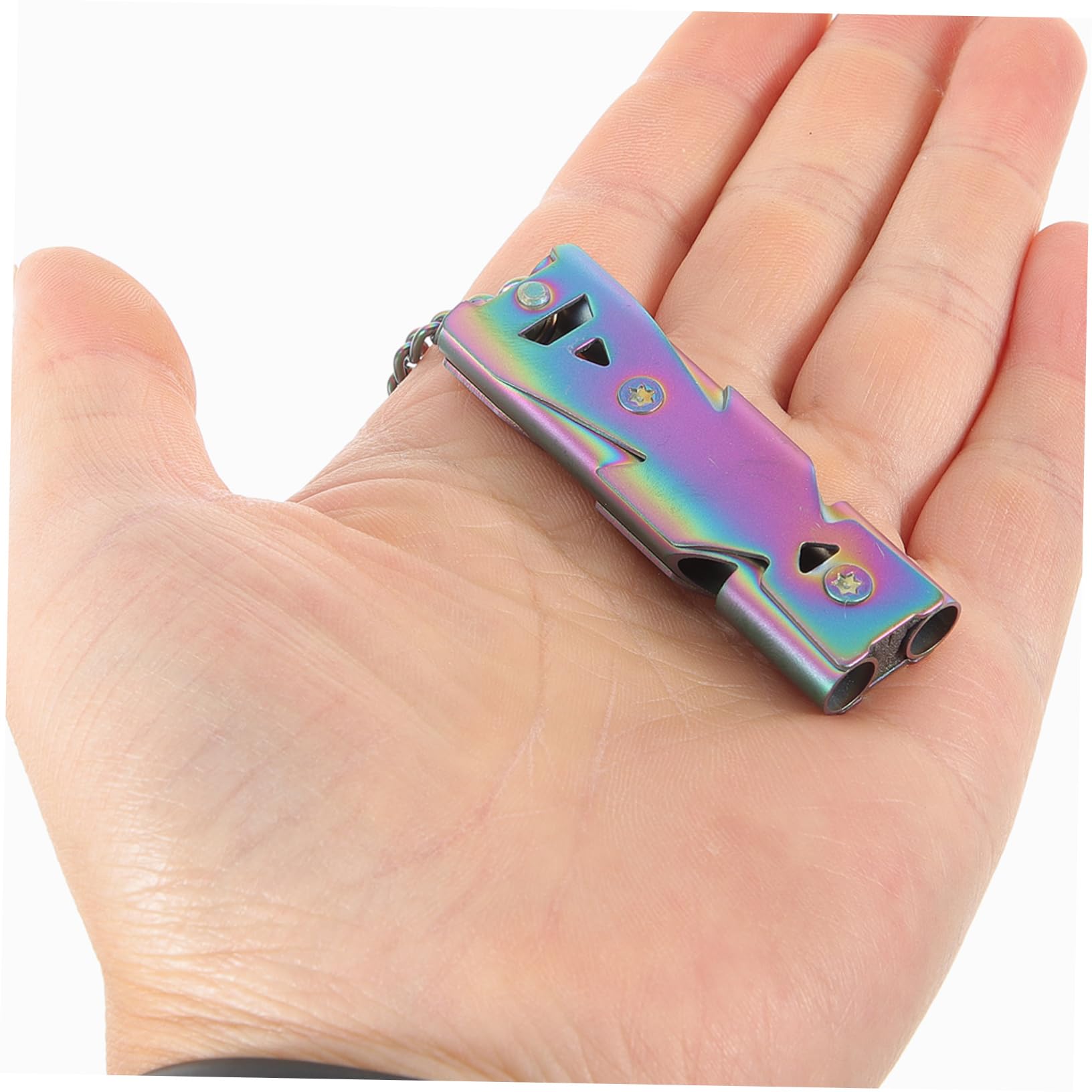 GRIRIW Whistle Bulk for Hiking Safety Metal Bird Whistle for Dog Training Bird Caller