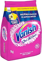 Vanish Multi Power Oxi Action - Tira Manchas em Pó, Refil Econômico para roupas coloridas,1kg