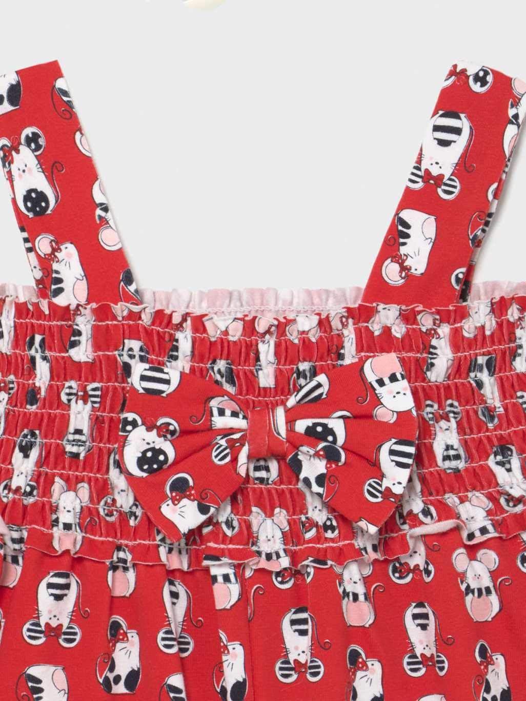 Mayoral Knit printed jumpsuit for Baby-Girls Poppy