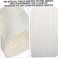 Vista 6 de 1 rollo de manga elástica tubular de algodón para protección de soporte de rodilla, vendaje ligero y cómodo para aliviar el dolor