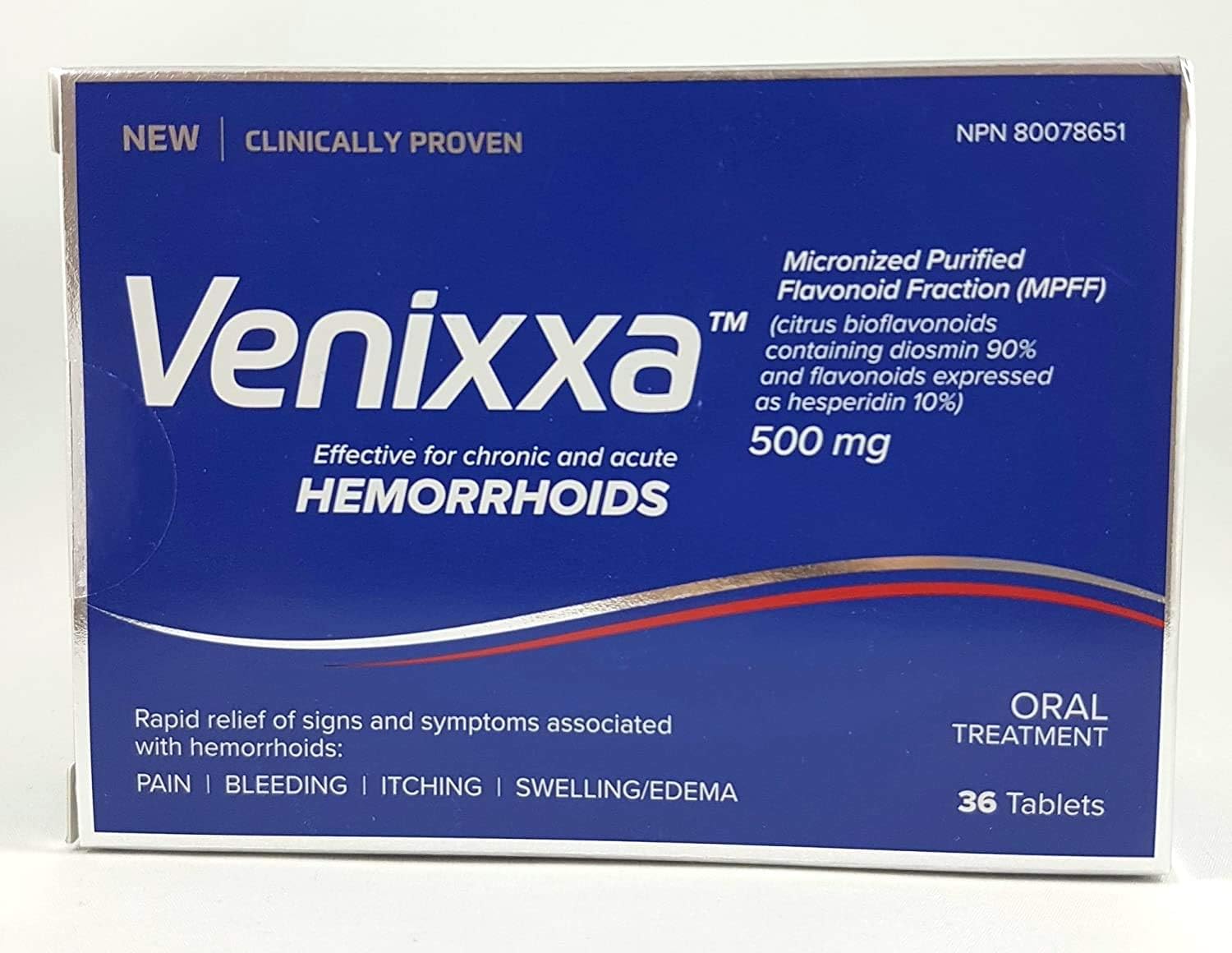 Anusol VENIXXA 500MG Hemorrhoids 36'S