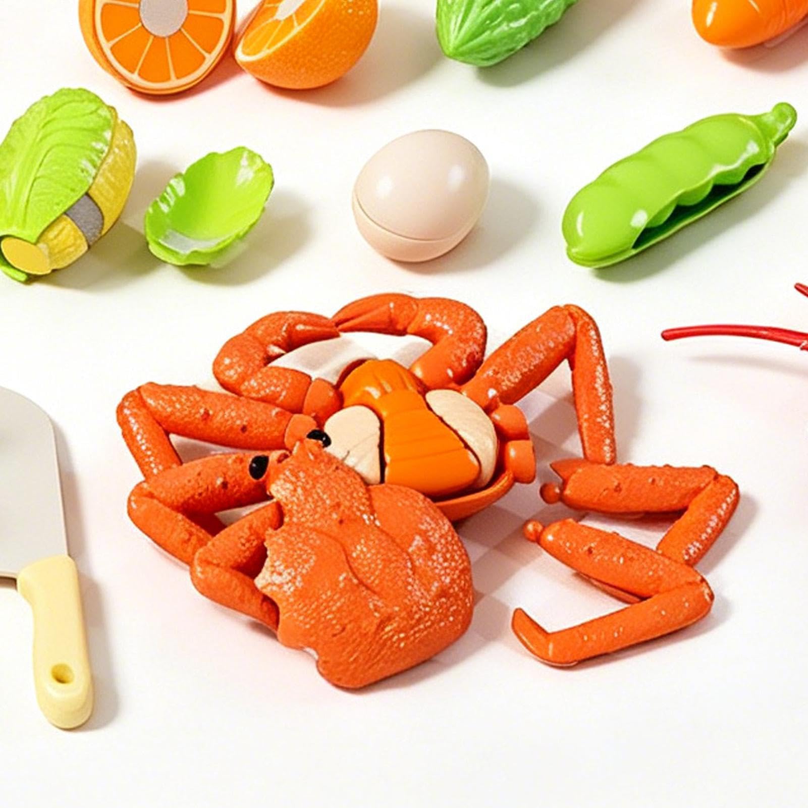 Accesorios de Cocina de Juguete Infantiles Alimentos de Juguete Realistas y | Alimentos de Juguete para Niños para Actividades Casa Preescolar Guardería 3 a 5 Años