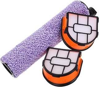 VALICLUD Shark Floor Scrubber Accessory Replacement Filter Brush Roller for Wet Dry Vacuum