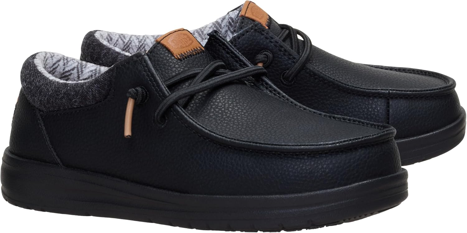 HEYDUDE Boy’s Toddler Paul Classic | Lightweight Slip-On Sneakers with Elastic Laces | Easy On Everyday Wear - Image 3