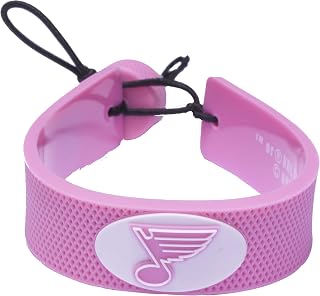 GameWear NHL St. Louis Blues NHL - Pulsera de Hockey, Color Rosa