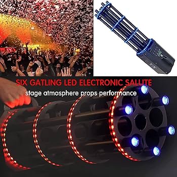 Amazon.co.jp: シュレッダー紙吹雪ランチャーLED電気スパーク