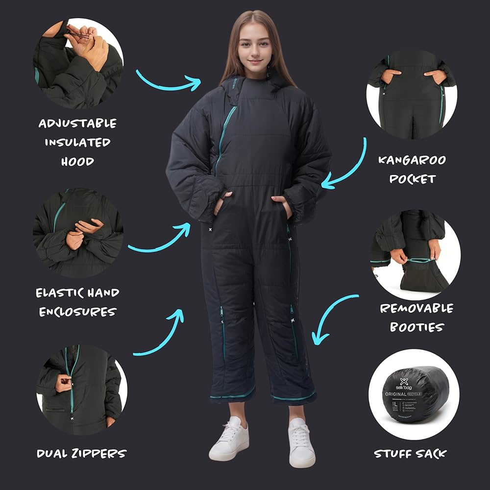 Amazon.com : Selk'bag Kids Wearable Sleeping Bag I Outdoor and