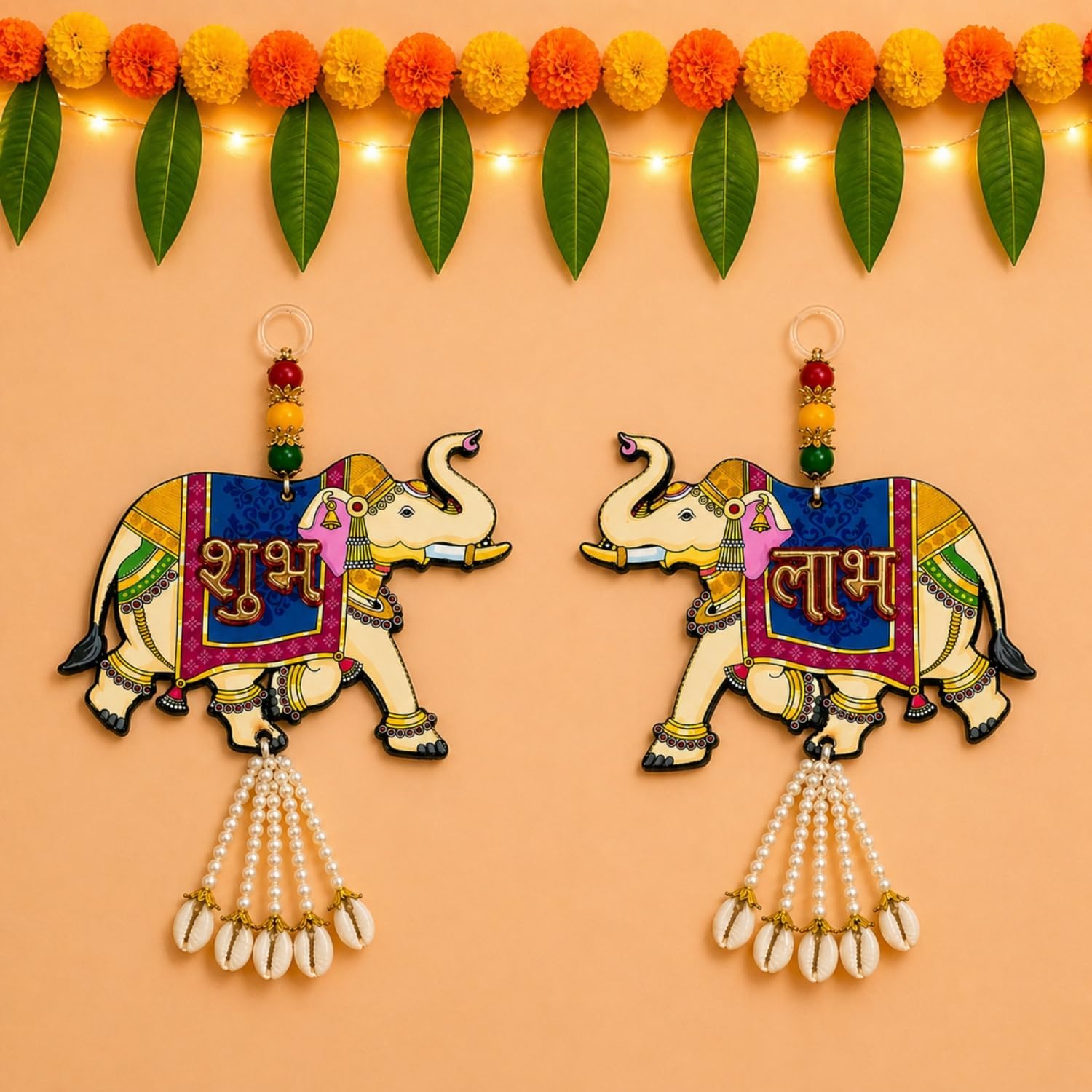 Shubh Labh Wall Hanging - Diwali Decor & Auspicious Gifts -7