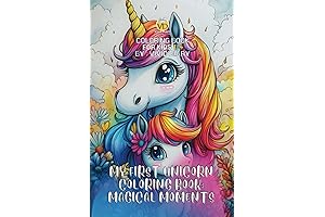 My First Unicorn Coloring Book: Begin Your Magic