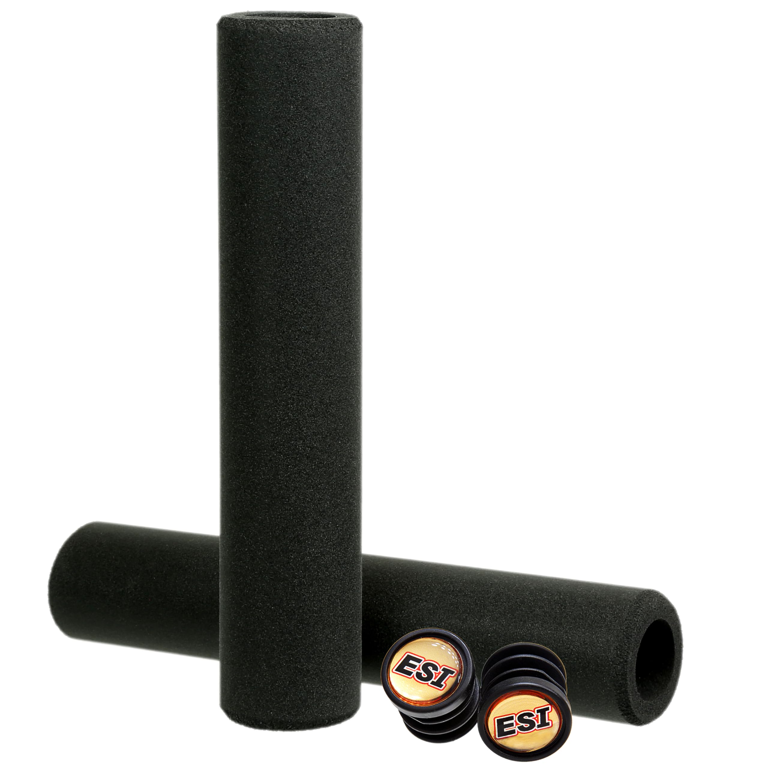 ESI Grips Racer's Edge - Silicone MTB Grips - Thin and Light Handlebar Grips - Extra Light Bike Grips