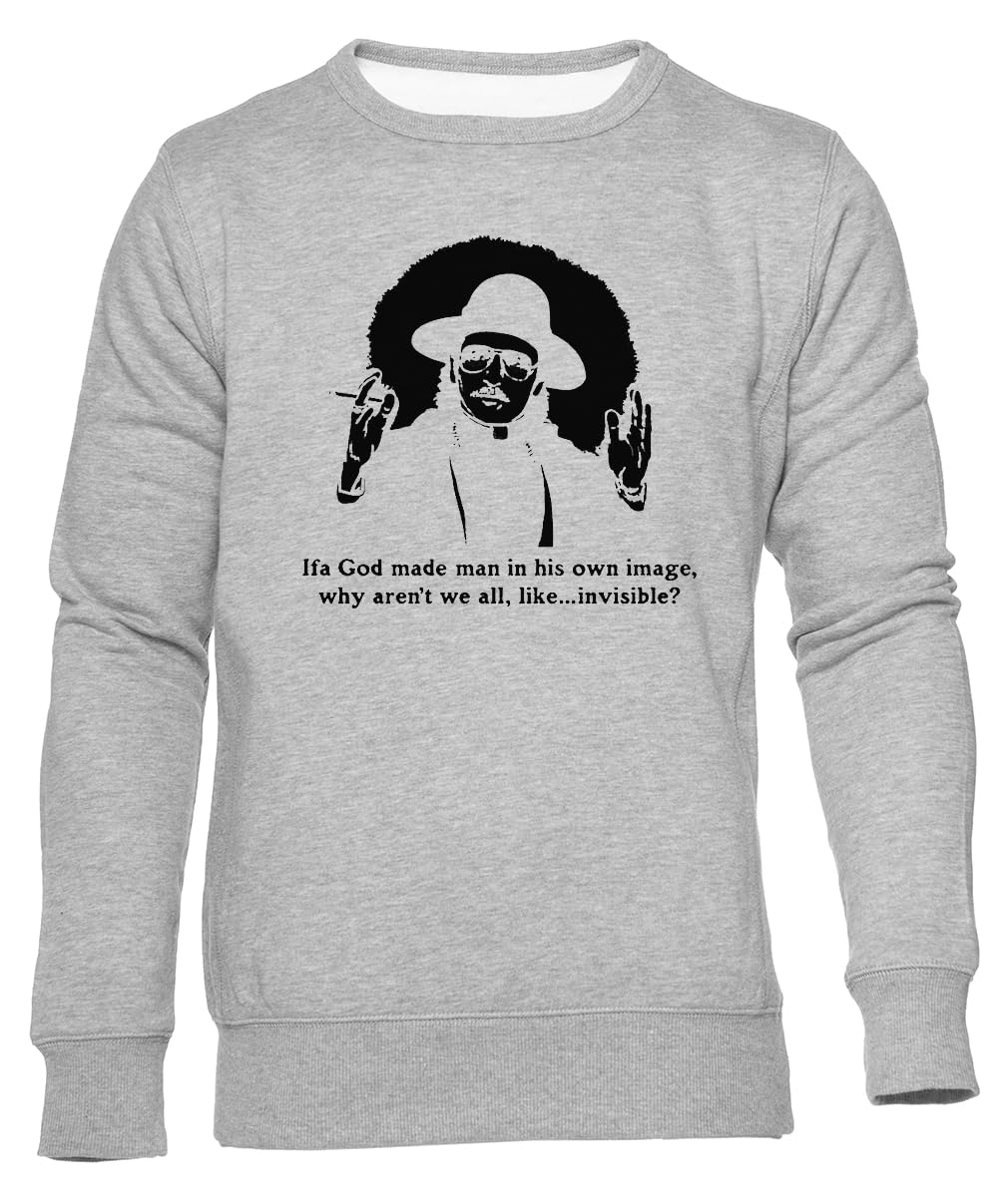 Ojciec Guido Sarducci Unisex Szara Crewneck Unisex Grey Sweatshirt Crewneck