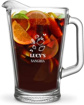 your surprise Personalised Your Beer Sangria or Favourite Beverage 1.8L (Height 23cm)