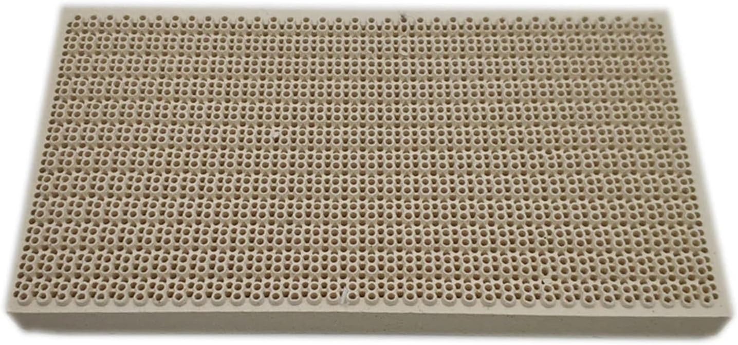 Propane LPG Gas Heating Appliance Burner Parts Room Space Honeycomb Ceramic Board Fireproof Board Infrared Heater Ceramic Boron stability